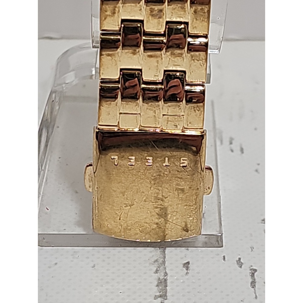 GUESS Steel Gold-Tone Rectangle Watch - Picture 8 of 10